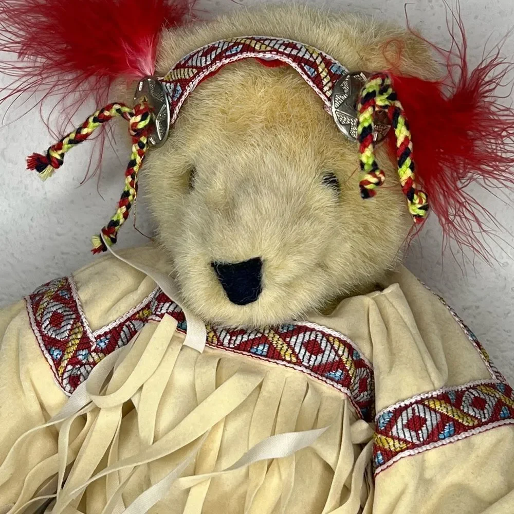 Vintage 1991 Fluffy Vanderbear 